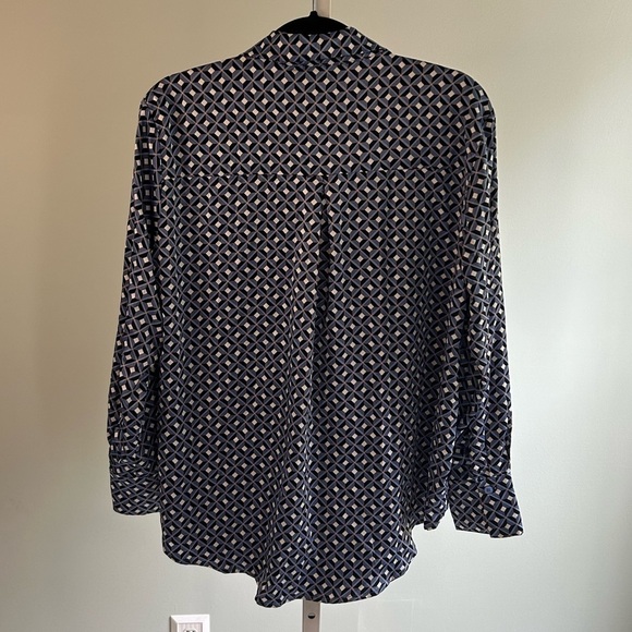 Mustard Seed Pattern Button Down Shirt - Picture 4 of 5